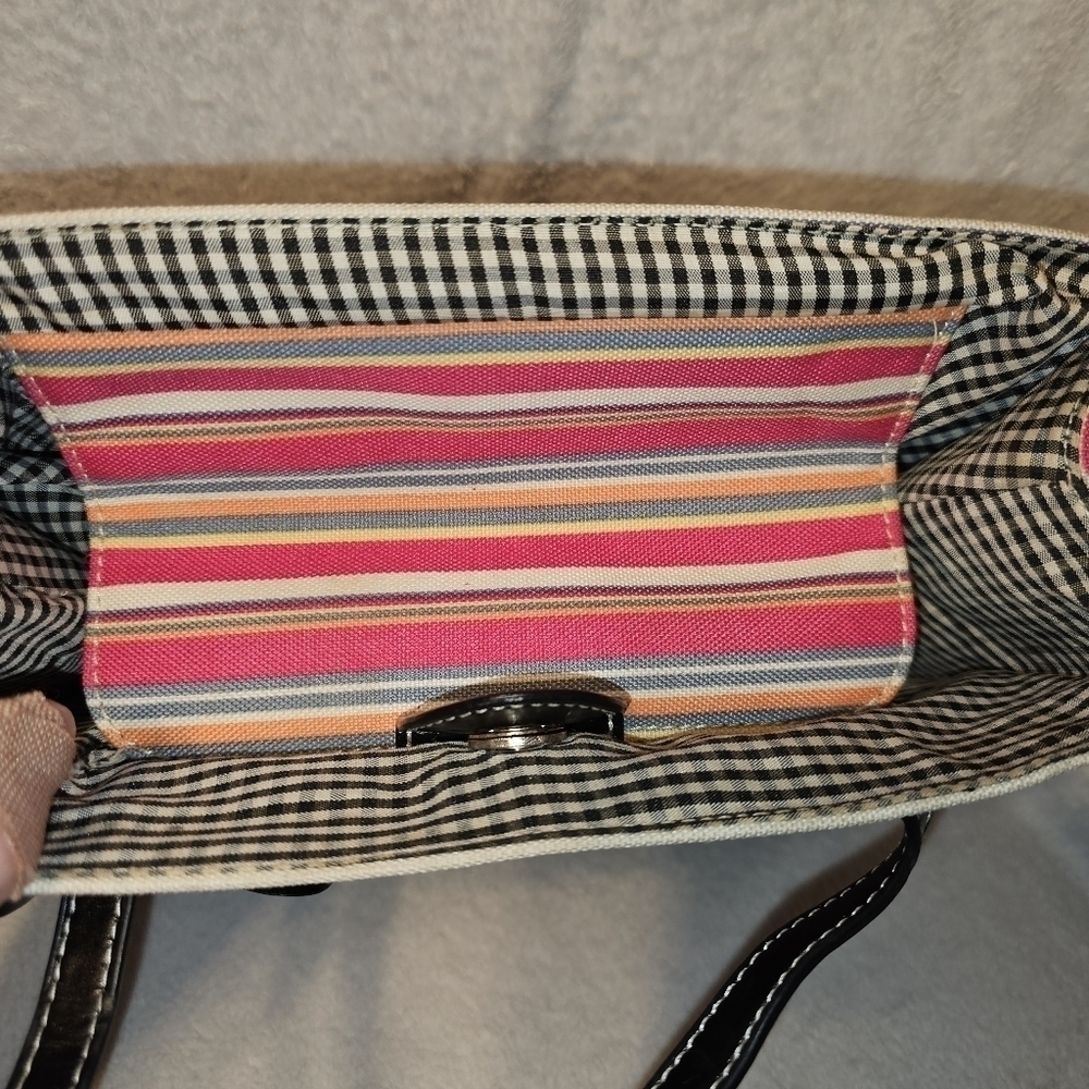 Beautiful Pink Striped Tote Bag - Picture 6 of 9